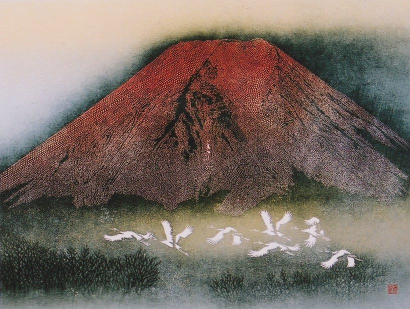 「赤富士」