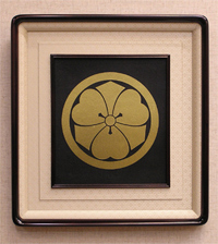 木製色紙額A