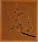 図案入り型紙「冬の花-16」