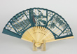 folding fan "Tokaido 53tugi" (Ukiyoe)