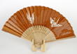 folding fan "Oriduru_Origami crane