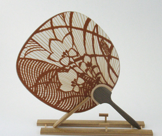 round fan type2 Kikyou Bellflower