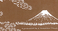 型紙付き図案-富士山-2拡大