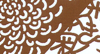 型紙付き図案-花文様-11拡大