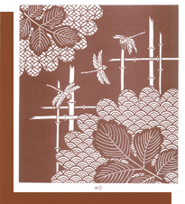 型紙付き図案-虫-4(トンボ)